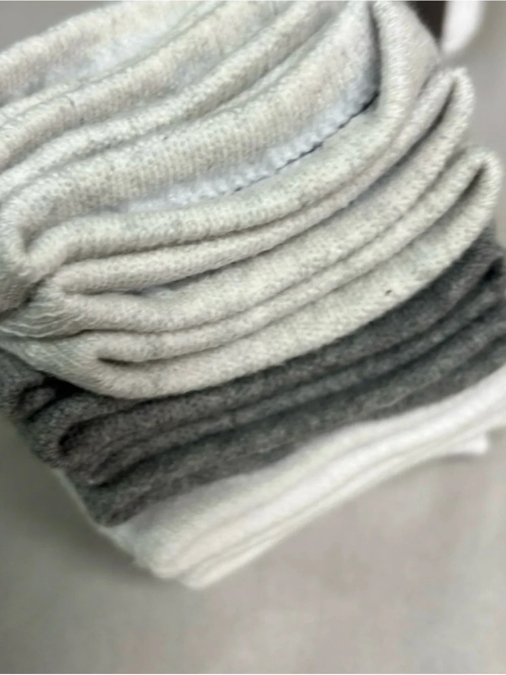 New Vince Camuto Socks Women’s 8 Pair Gray & White Quarter Casual Activewear